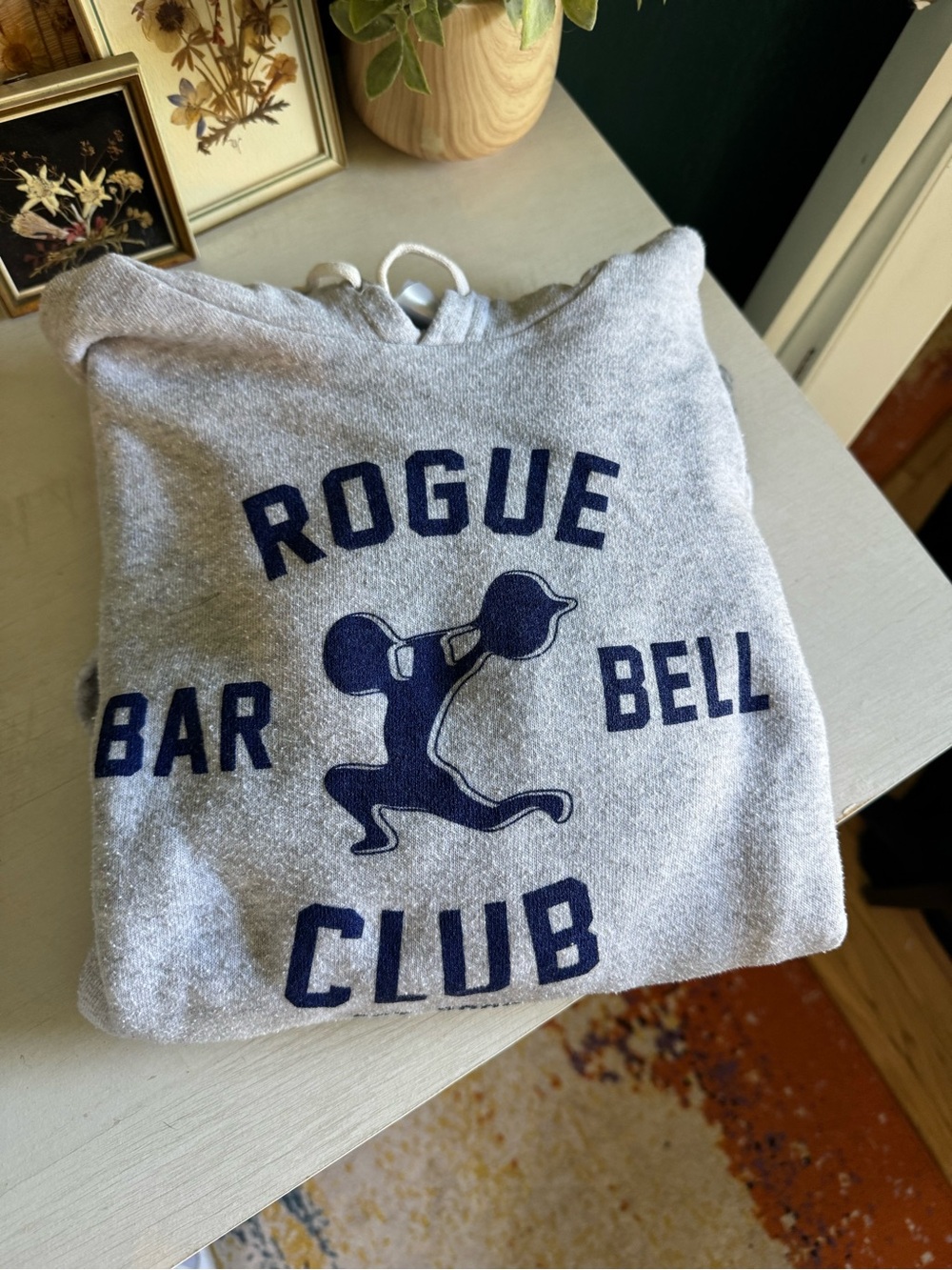 Rogue Gray and Navy Hoodie